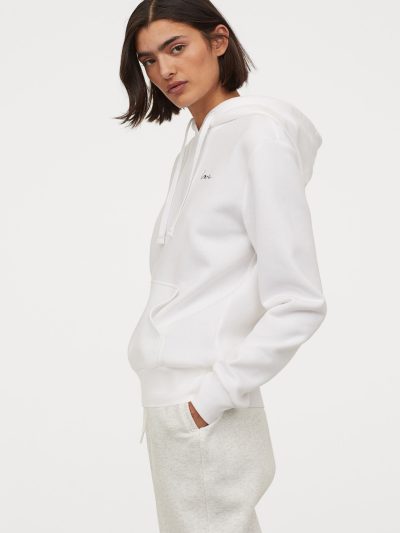 White Linen Blend Shift Dress